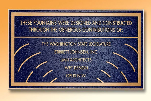 Cast Bronze Plaques