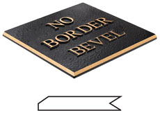 No Border Bevel